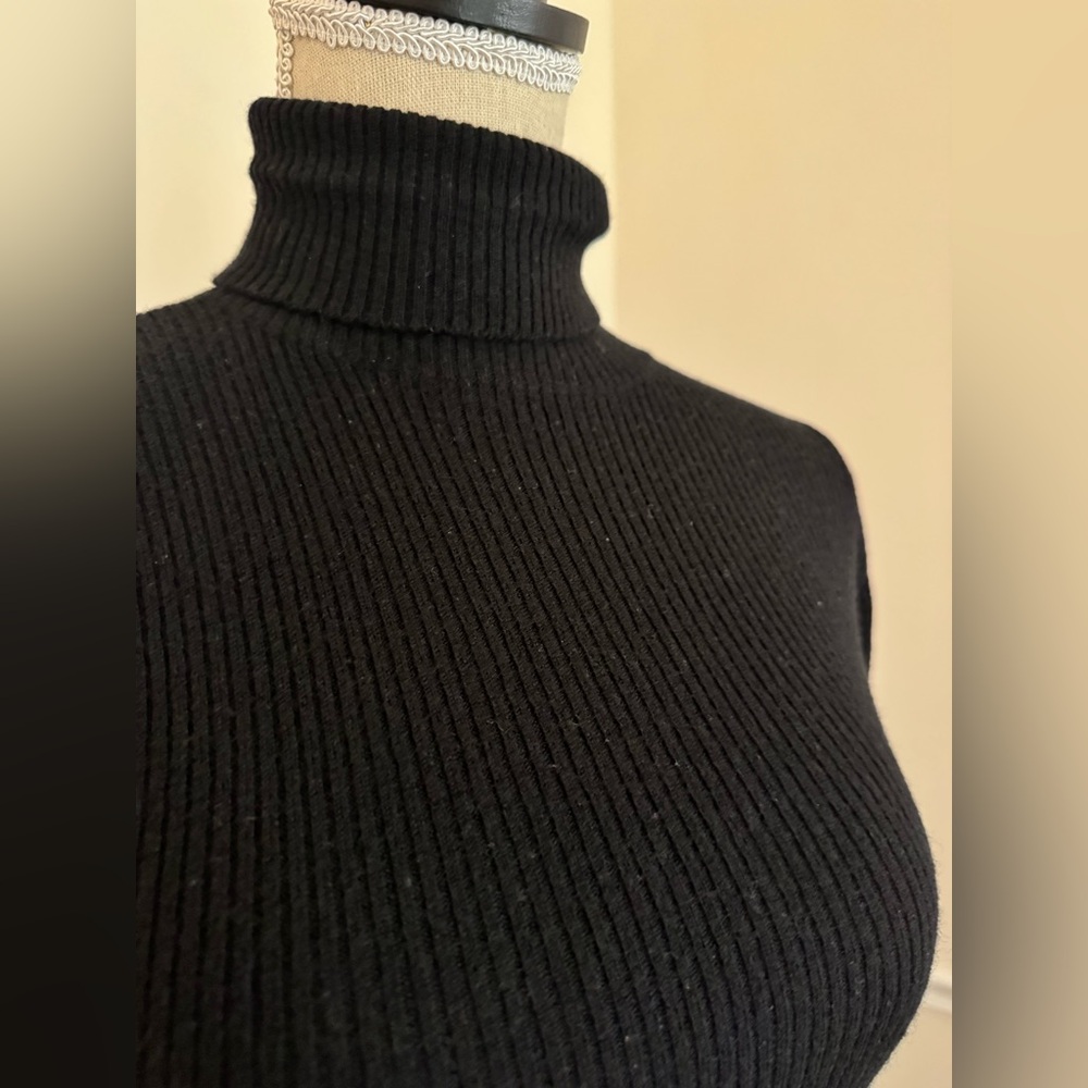 Banana Republic Black Turtleneck Sweater